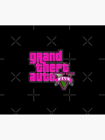 Grand Theft Auto Logo: Grand Theft Auto V Big Sticker Tapestry Official GTA Merch