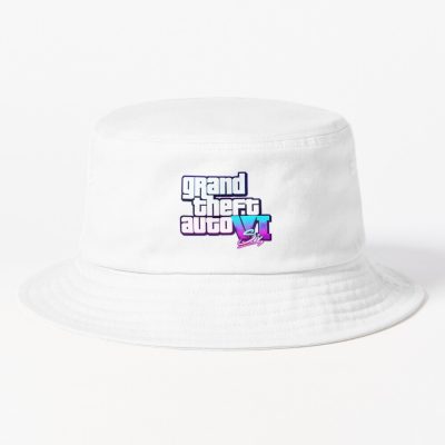 Grand Theft Auto Vi Gta Vi Bucket Hat Official GTA Merch