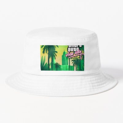 Grand Auto Theft Vice City Bucket Hat Official GTA Merch