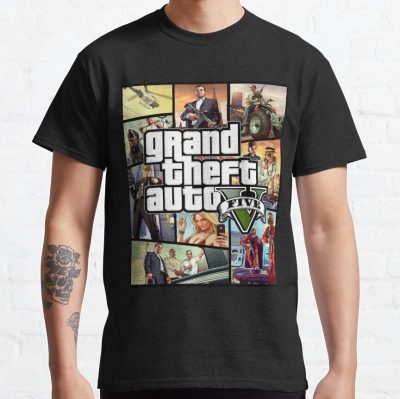Game - Grand Theft Auto T-Shirt Official GTA Merch