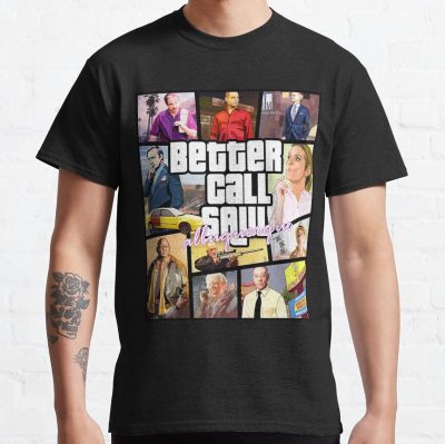 Grand Better Theft Call Auto Saul T-Shirt Official GTA Merch