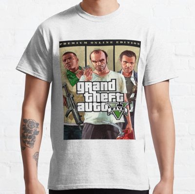 Game - Gta T-Shirt Official GTA Merch