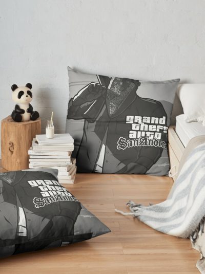 Game - Grand Theft Auto Throw Pillow Official GTA Merch