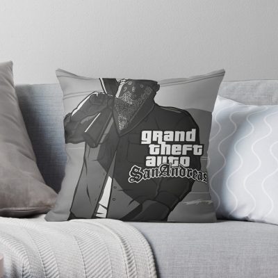 Game - Grand Theft Auto Throw Pillow Official GTA Merch