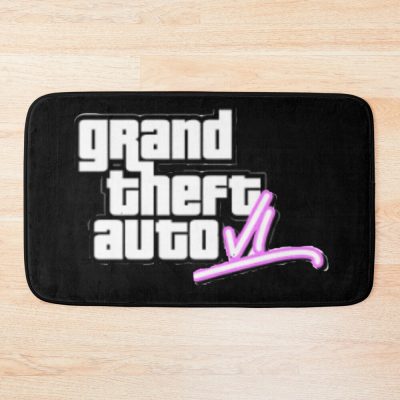 Grand Theft Auto 6 Bath Mat Official GTA Merch