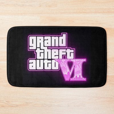 Grand Theft Auto 6 Rockstar - Best Selling Bath Mat Official GTA Merch