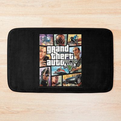Grand Theft Auto Five  Classic Bath Mat Official GTA Merch