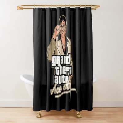Game - Grand Theft Auto Shower Curtain Official GTA Merch