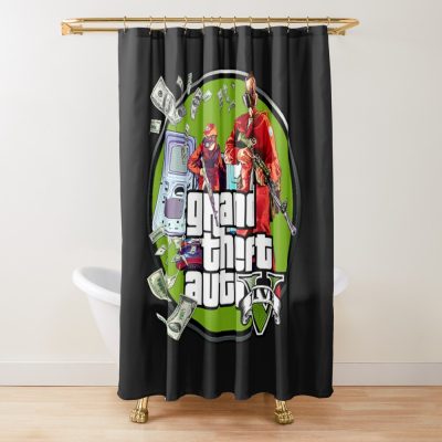 Shower Curtain Official GTA Merch