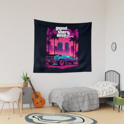 Gta 6 Tapestry Official GTA Merch