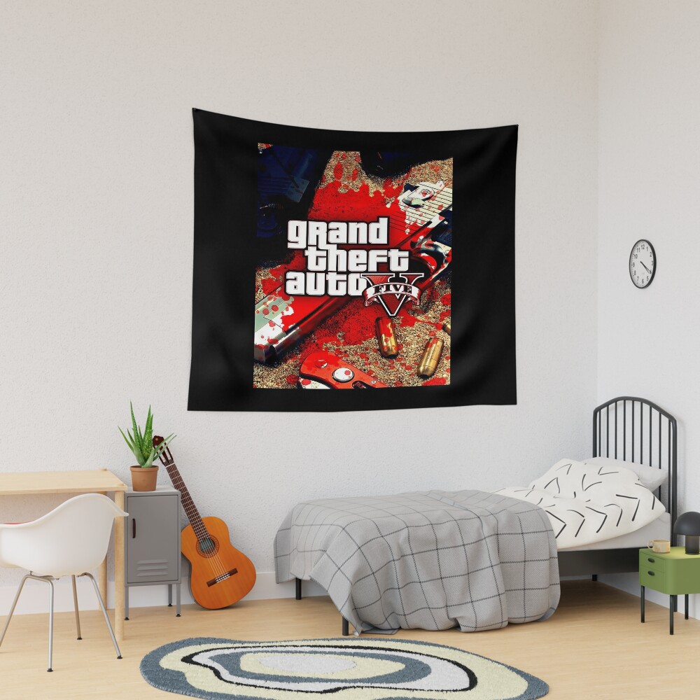 Grand Theft Auto Best-loved Tapestry  GTA Merch